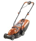 (R15) 3x Flymo Items. 2x Chevron 32V Corded Lawnmower. 1x Flymo EasiCut 460 450W 45cm Hedge Trimmer