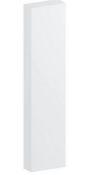 (R8E) 1x Victoria Plum Slim Storage Unit Slate Gloss SKSTR02 (300x 120x 1250mm). Unit Appears Compl