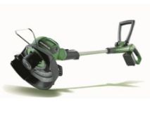 (R13B) 4x Powerbase 20V 25cm Cordless Grass Trimmer RRP £59 Each. With 3x Battery & 2x Charger. A
