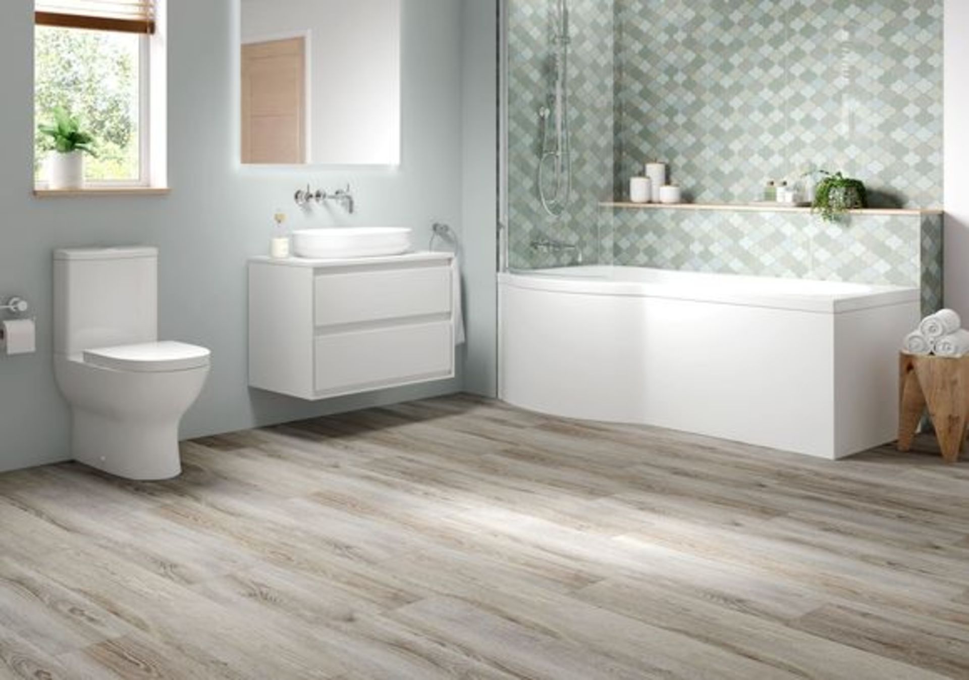 Pallet of bathroom stock with an approximate combined RRP £3833 - Image 2 of 12