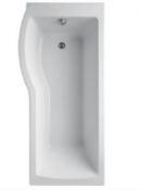 3 x Mixed Baths. Tempo Arc 1700 Shower Bath LH (E256801). Concept Air Idealform Plus+ 1700x800 RH