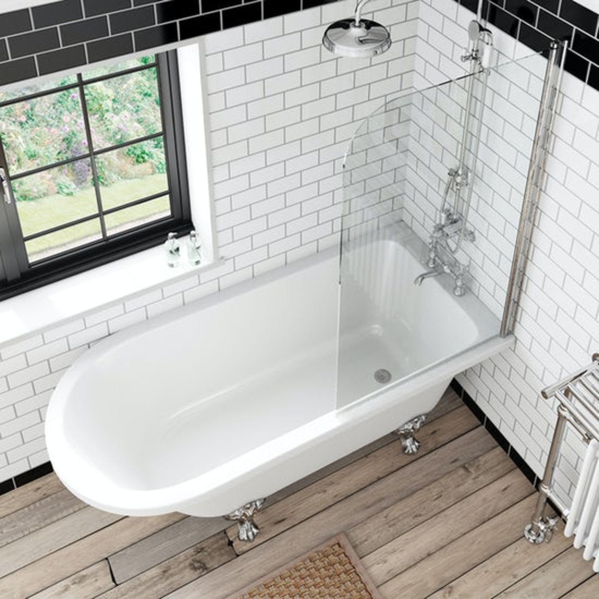 3 x Mixed Baths To Include. Traditional Style Single Ended Roll Top Bath (Body Only). 2 x Single