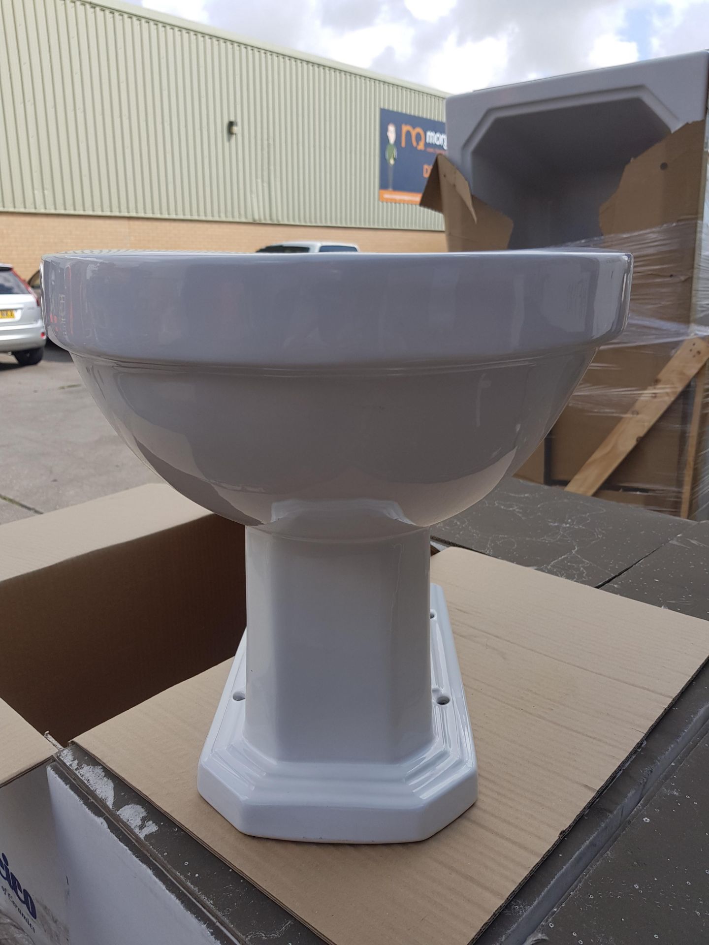 Approx. Combined RRP £872. New Hamilton LL/HL WC Pan. Appear Brand New, Boxed. - Image 9 of 12