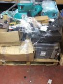 Pallet Of Mixed Used Untested Electricals (See Description) Collection Only Southampton
