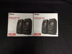 2x Trust Speaker Set