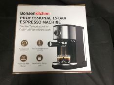 Bonsen Kitchen Professional 15 Bar Expresso Machine Cm8902
