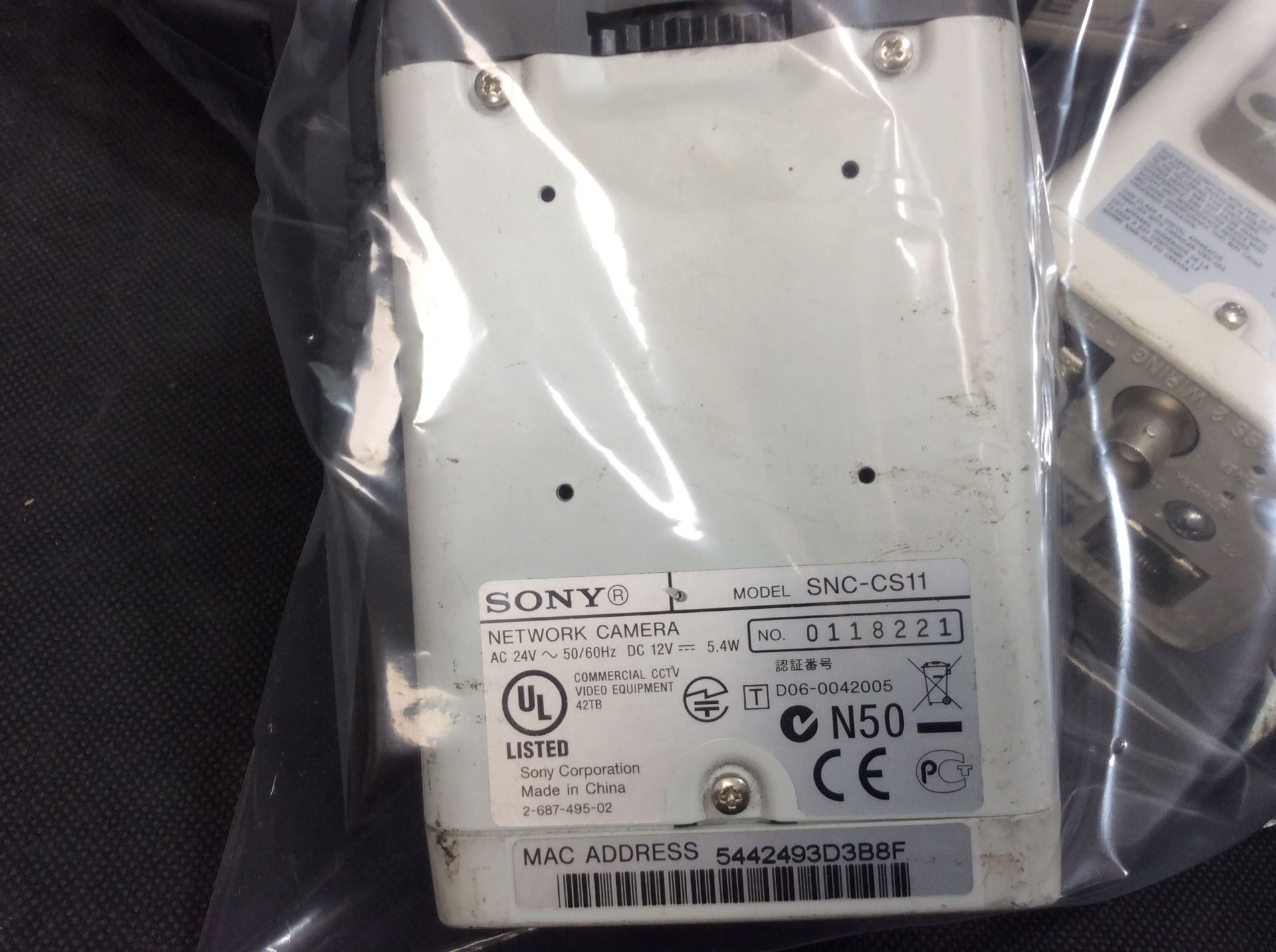 4X Sony Ipela Snc-Cs11 - Image 2 of 2