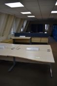 Desk x14, Unit x4, Bookcase x4, Filer, Lockers x5, Cabinet, Chair x2, Monitor Riser x23 and more