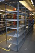 Open shelving H2100xD600xW4000 Qty 2