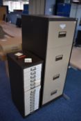 4 drawer Filer Qty 1, 15 drawer unit Qty 1