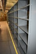 Open shelving H2200xD650xW11040 Qty 1