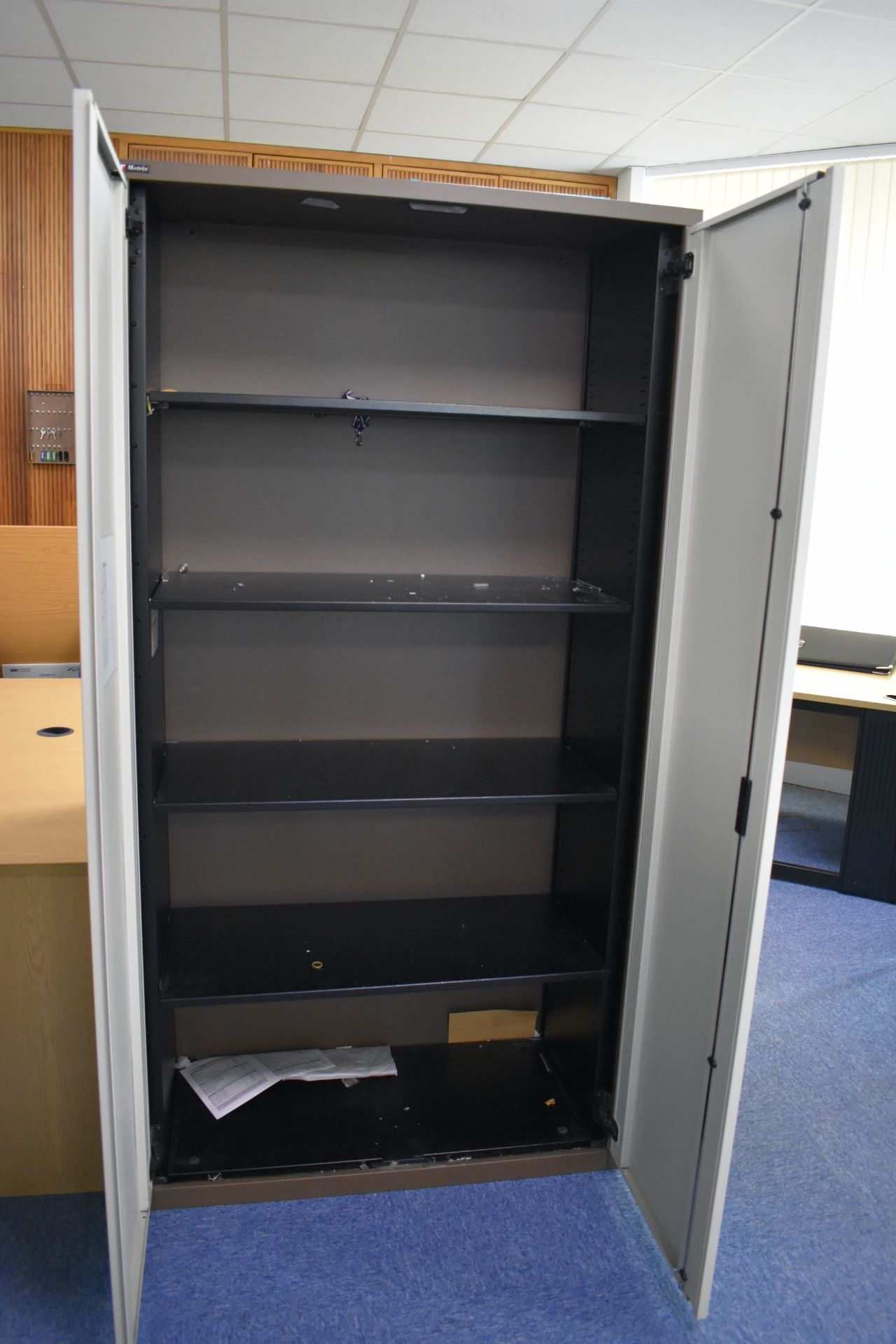 4 Locker Unit Qty 2, 8 Locker Unit Qty 5, H1800xW1000 Hinged Door Cabinet qty 2 - Image 4 of 12