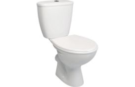 New (D76) Moods 2 Go Close Coupled Wc & Soft Close Seat. RRP £290.00.Includes: Close Coupled P...