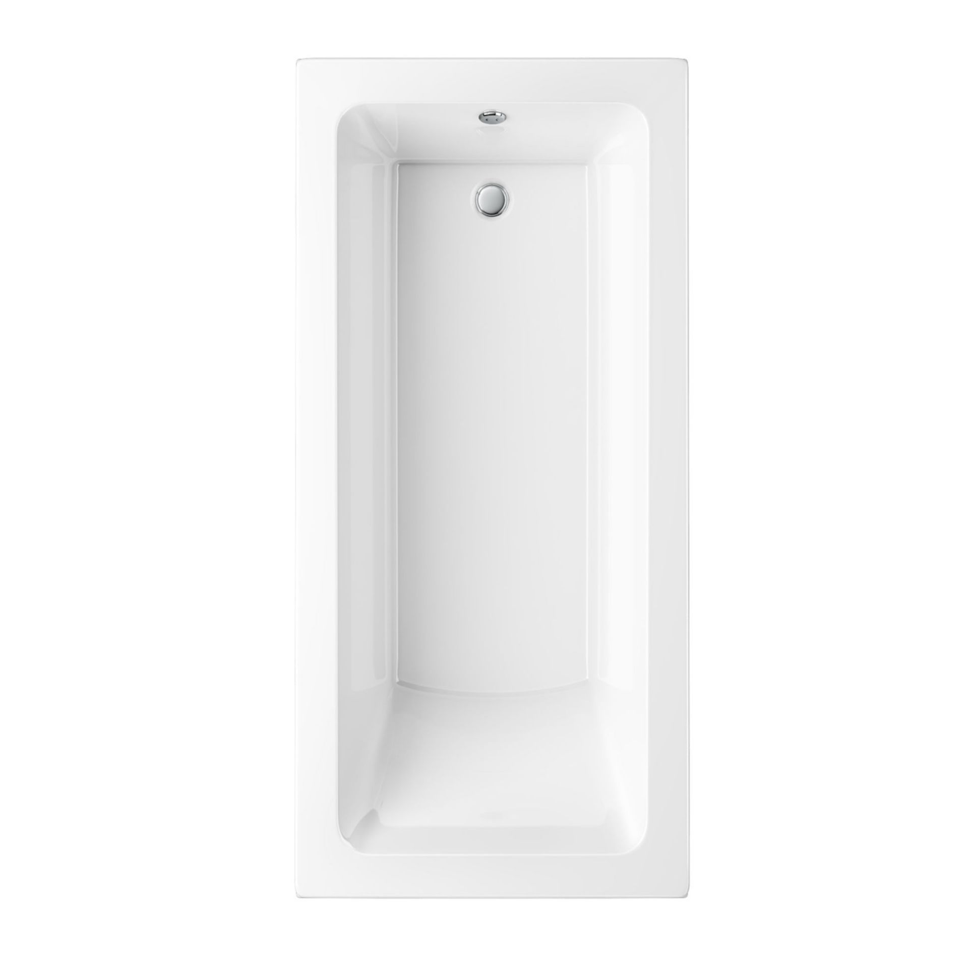 New (D4) 1800x800mm Square Single Ended Bath. RRP £379.99. Manufactured In The UK. Sanitar... - Image 2 of 2