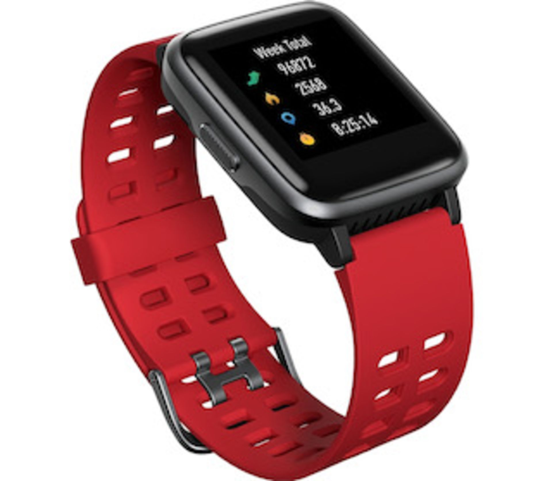 Brand New Unisex Fitness Tracker Watch Id205 Red Strap About This Item 1.3-Inch LCD Colour - Image 23 of 34