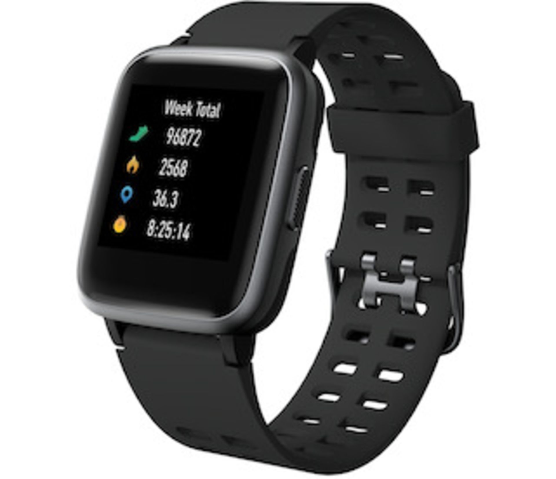 Brand New Unisex Fitness Tracker Watch Id205 Black Strap About This Item 1.3-Inch LCD Colour - Image 7 of 30