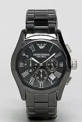 Emporio Armani AR1400 Men's Ceramica Quartz Chronograph Watch