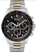 Hugo Boss 1513757 Men's Hero Sport Lux Two-Tone Chronograph Watch