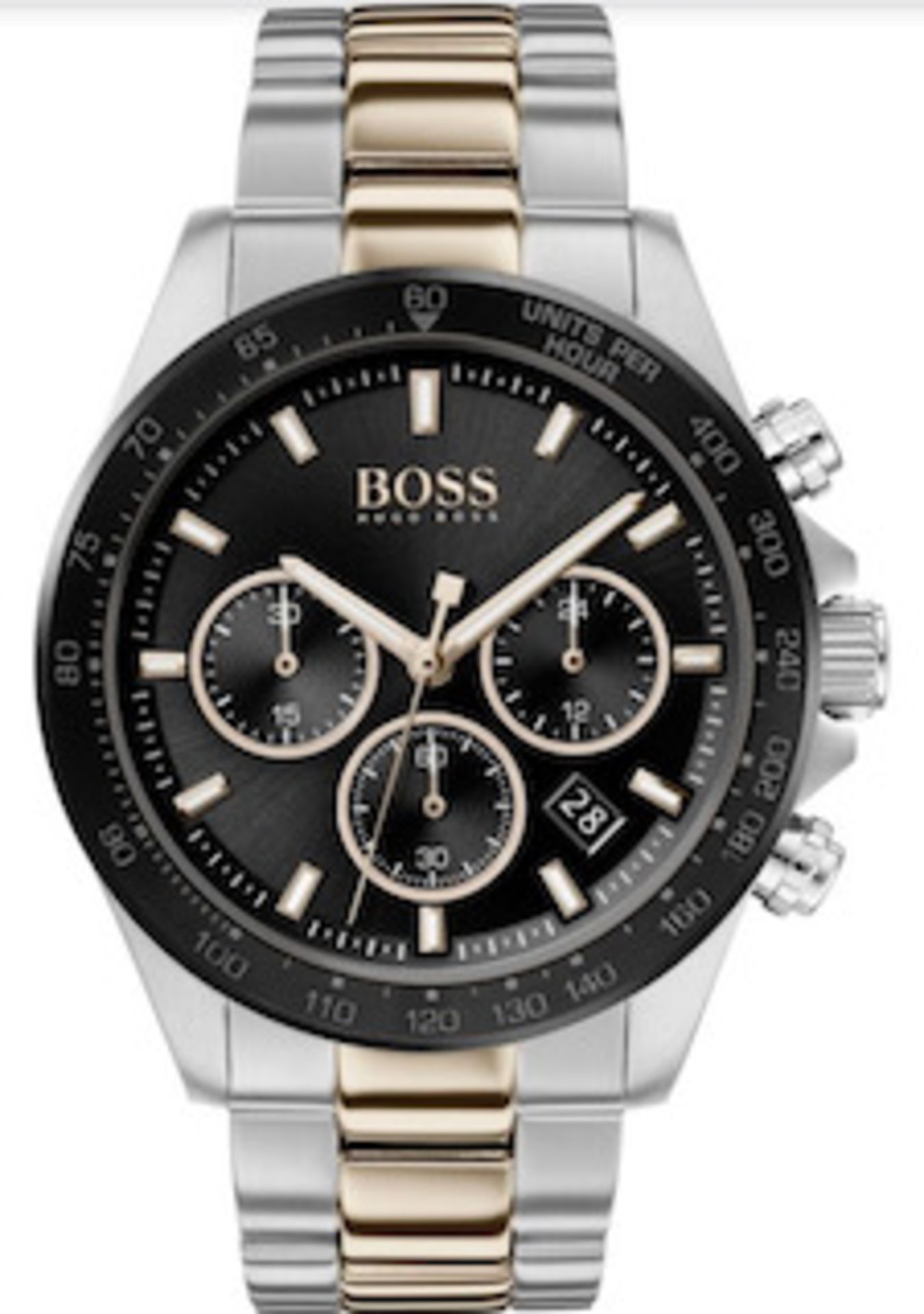 Hugo Boss 1513757 Men's Hero Sport Lux Two-Tone Chronograph Watch