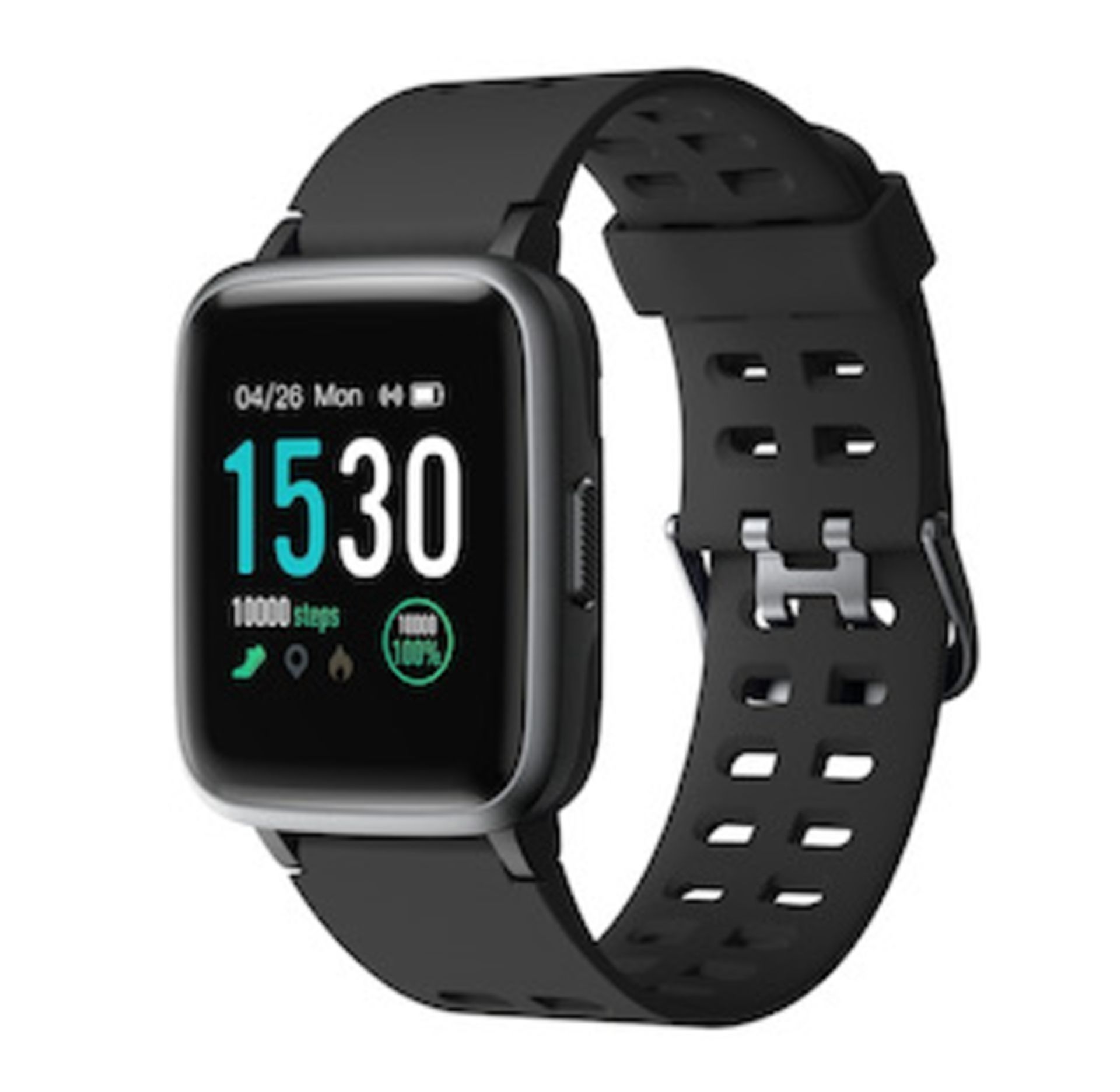 Brand New Unisex Fitness Tracker Watch Id205 Black Strap About This Item 1.3-Inch LCD Colour