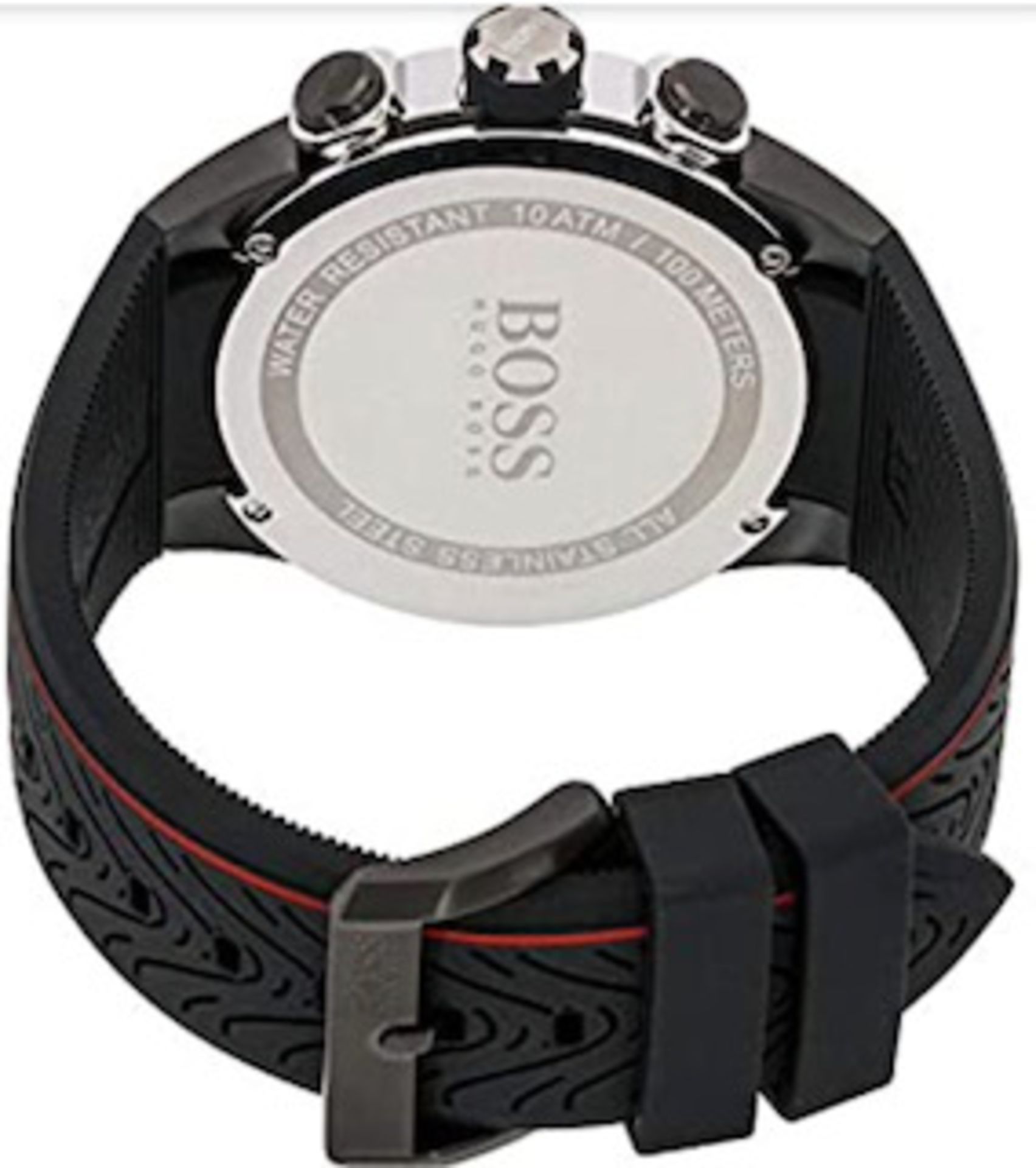 Hugo Boss Contemporary Sport Motorsport Analog Black Dial Men's Watch - Image 2 of 3