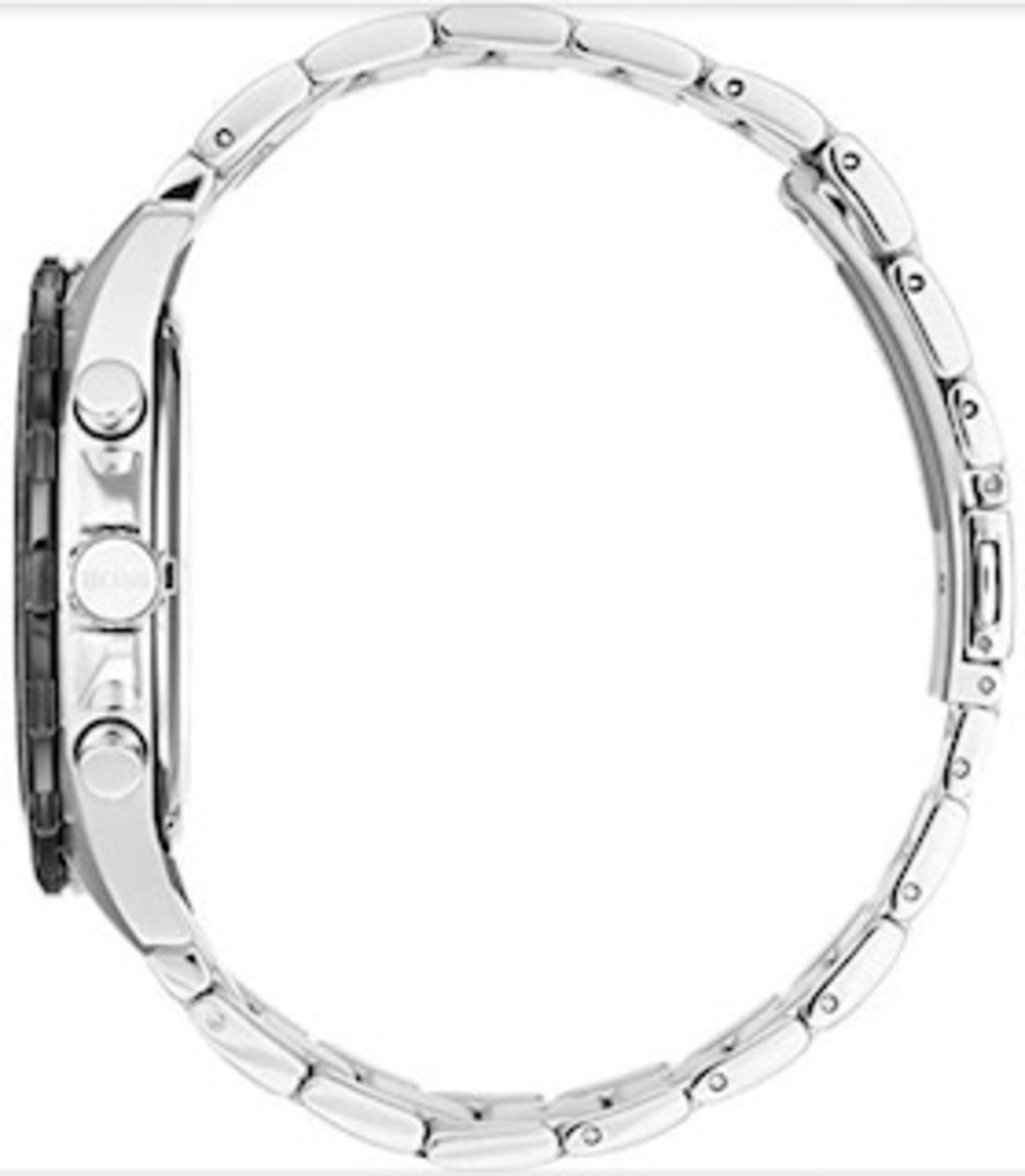 Hugo Boss 1513682 Men's Intensity Green Dial Silver Bracelet Chronograph Watch - Image 5 of 6
