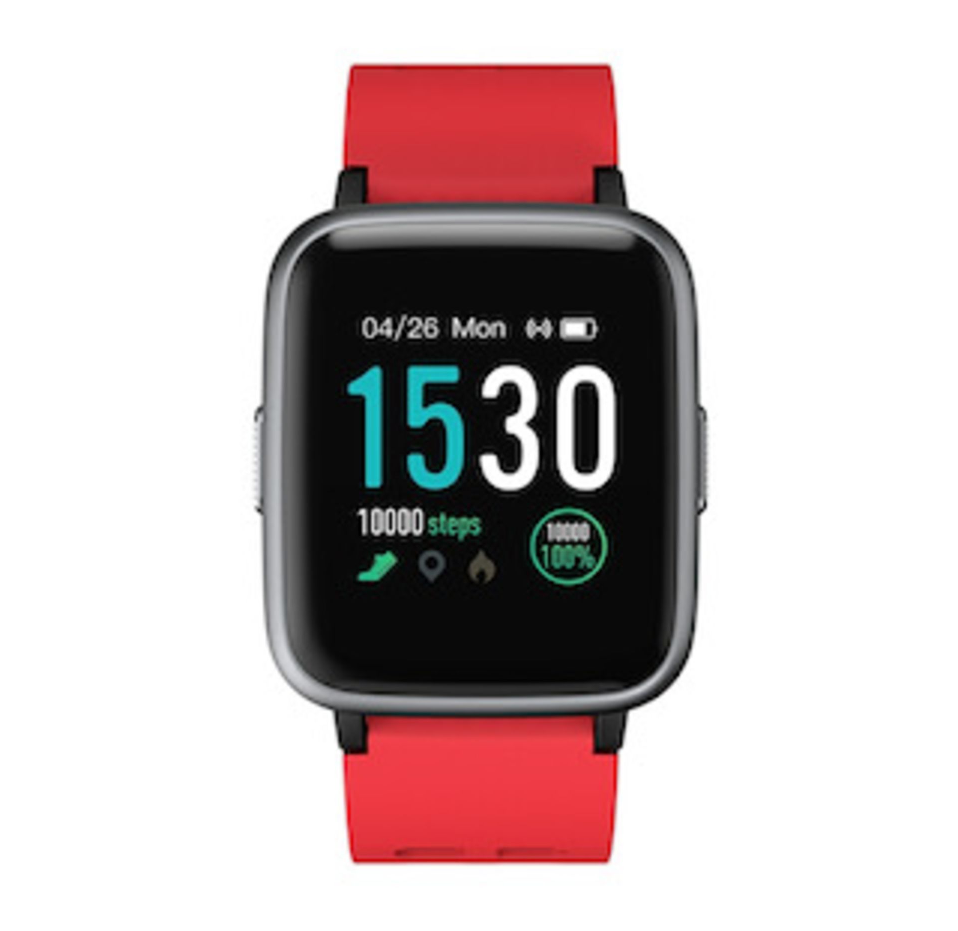 Brand New Unisex Fitness Tracker Watch Id205 Red Strap About This Item 1.3-Inch LCD Colour - Image 7 of 34