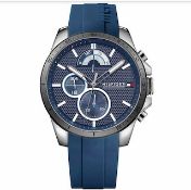 Men's Blue Chronograph Tommy Hilfiger Decker Watch 1791350