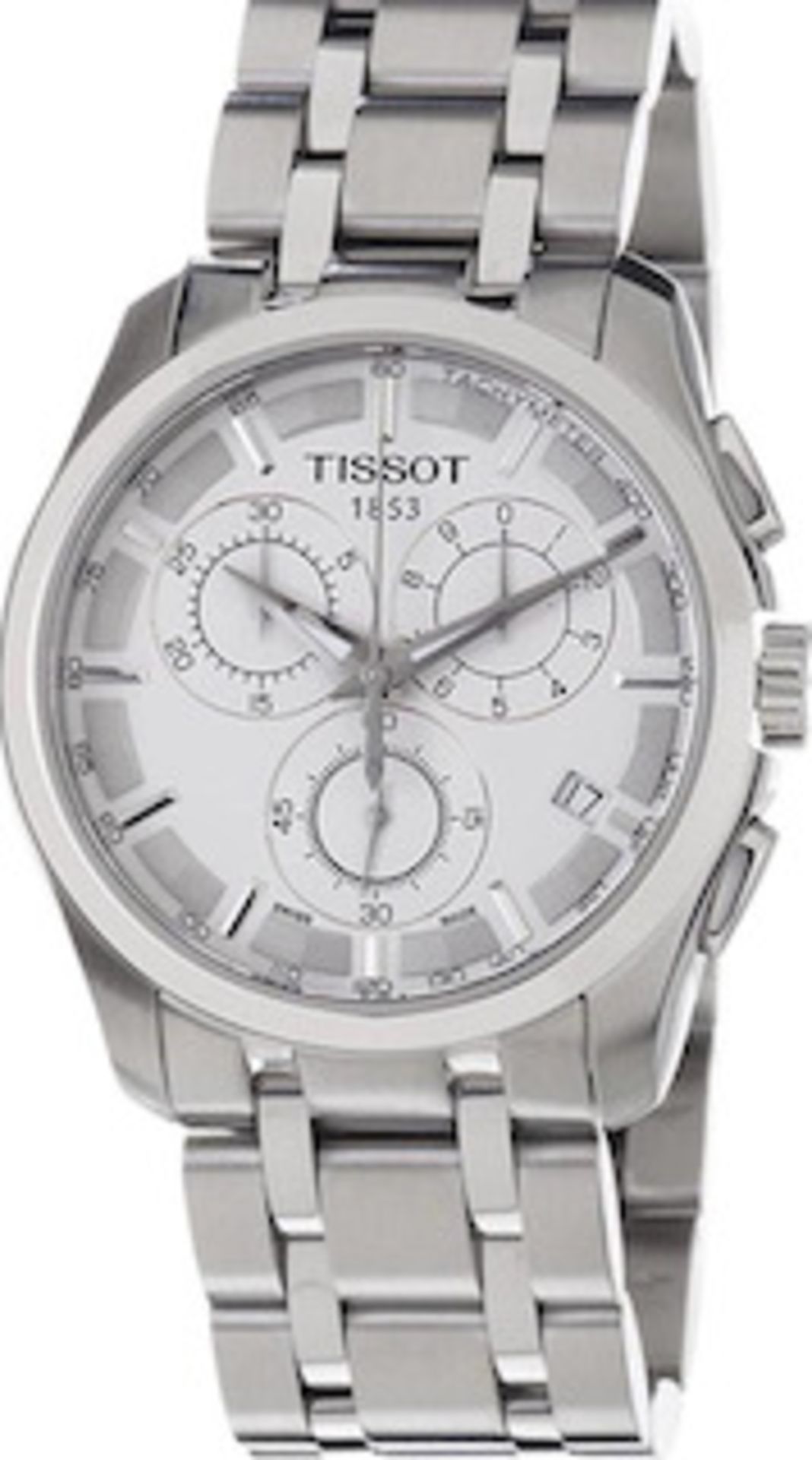 Tissot T035.617.11.031.00 Couturier Stainless Steel Men's Watch - Image 2 of 4