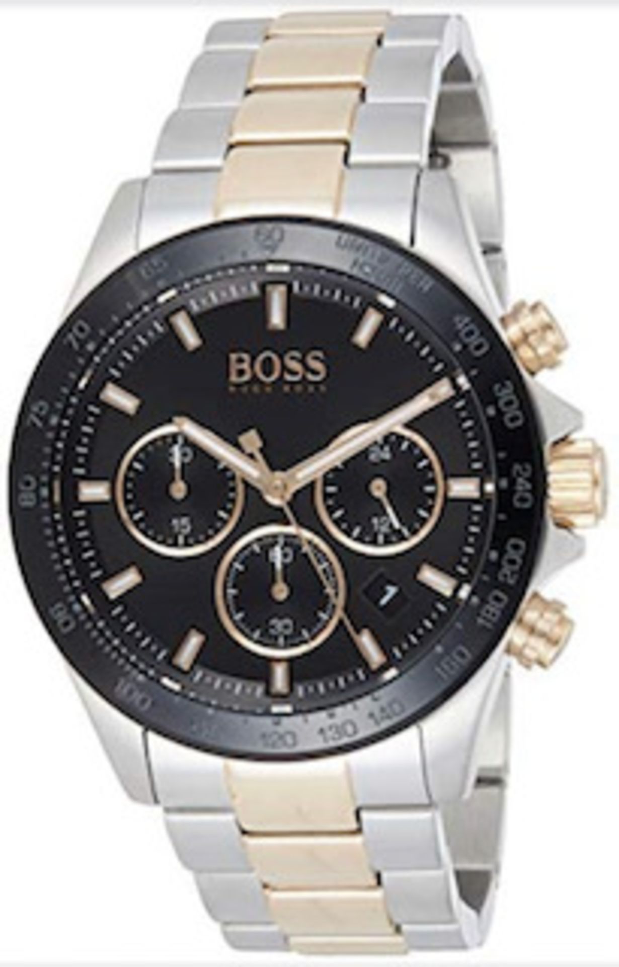 Hugo Boss 1513757 Men's Hero Sport Lux Two-Tone Chronograph Watch - Image 5 of 6