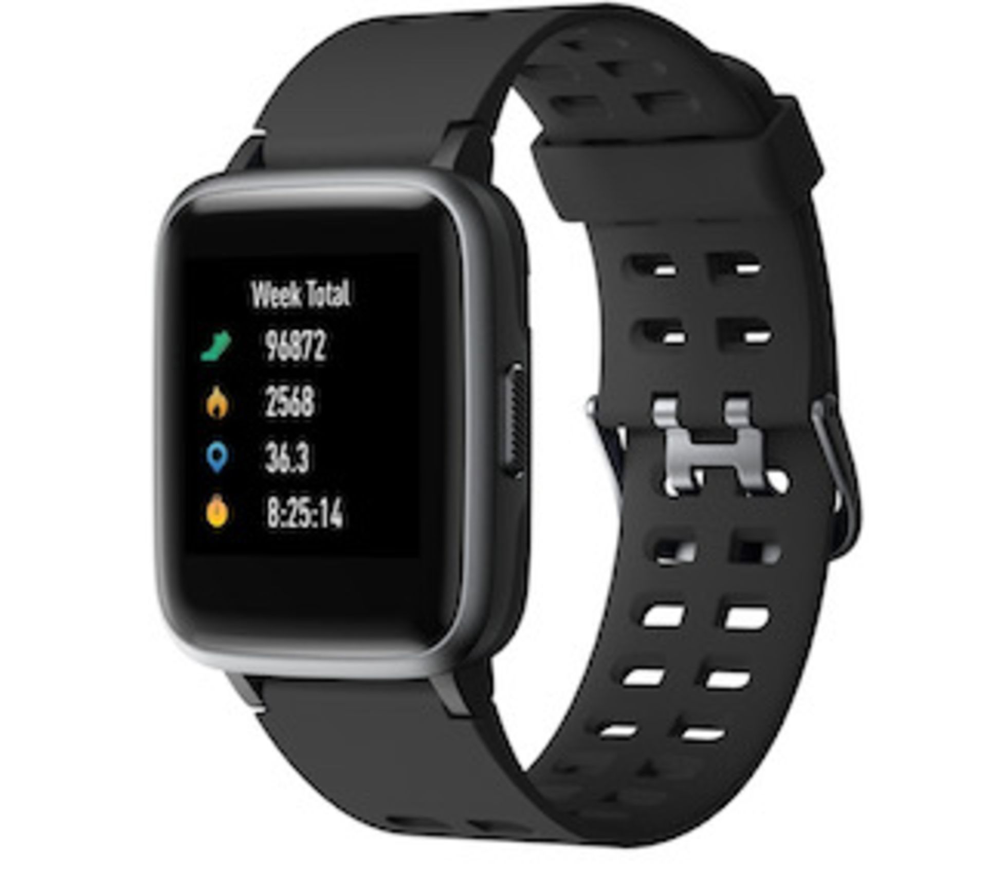 Brand New Unisex Fitness Tracker Watch Id205 Black Strap About This Item 1.3-Inch LCD Colour - Image 4 of 30