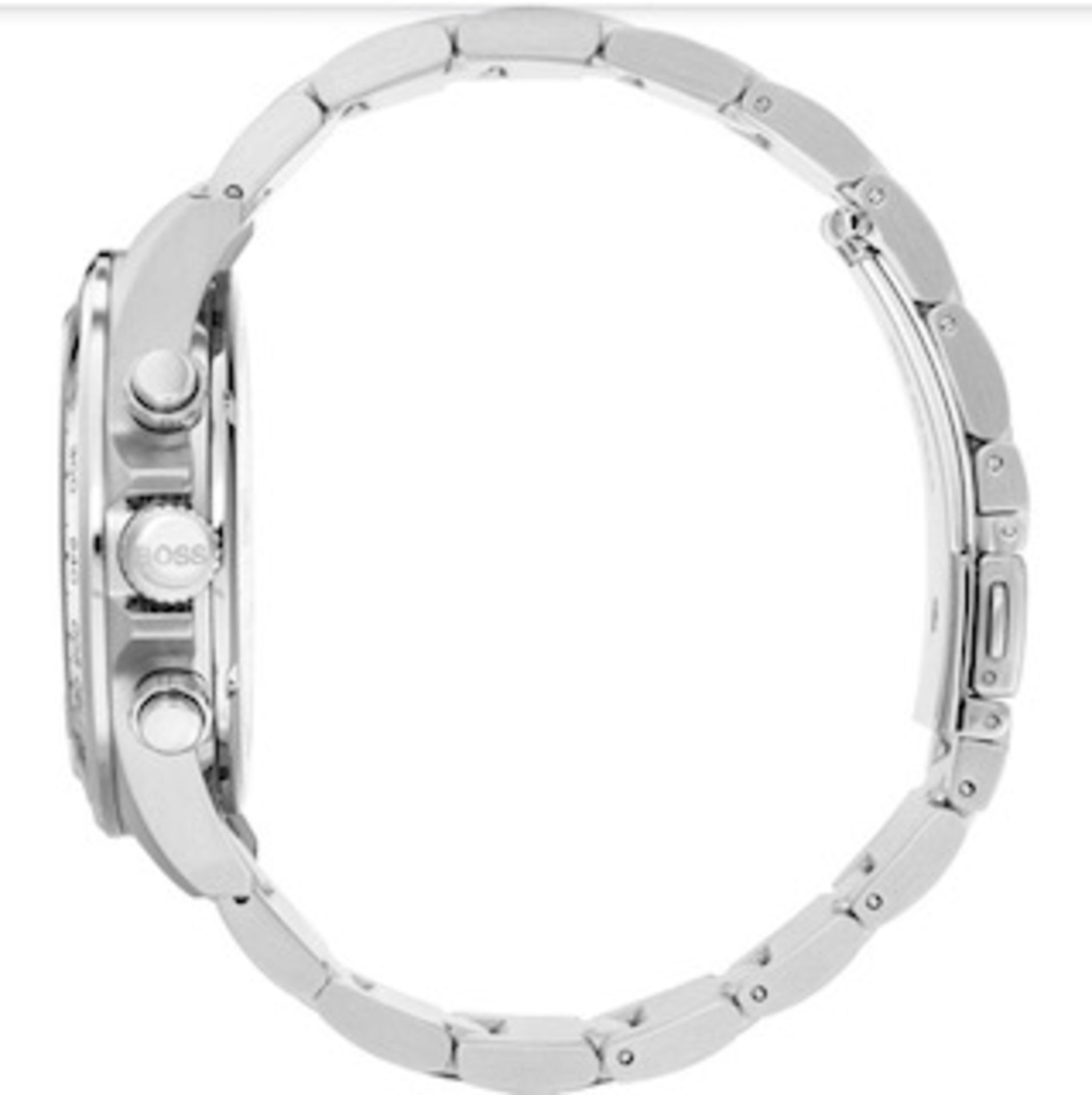 Hugo Boss 1513755 Men's Hero Lux Sport Silver Bracelet Chronograph Watch - Image 6 of 6