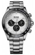 Hugo Boss 1512964 Men's Ikon Silver Bracelet Chronograph Watch