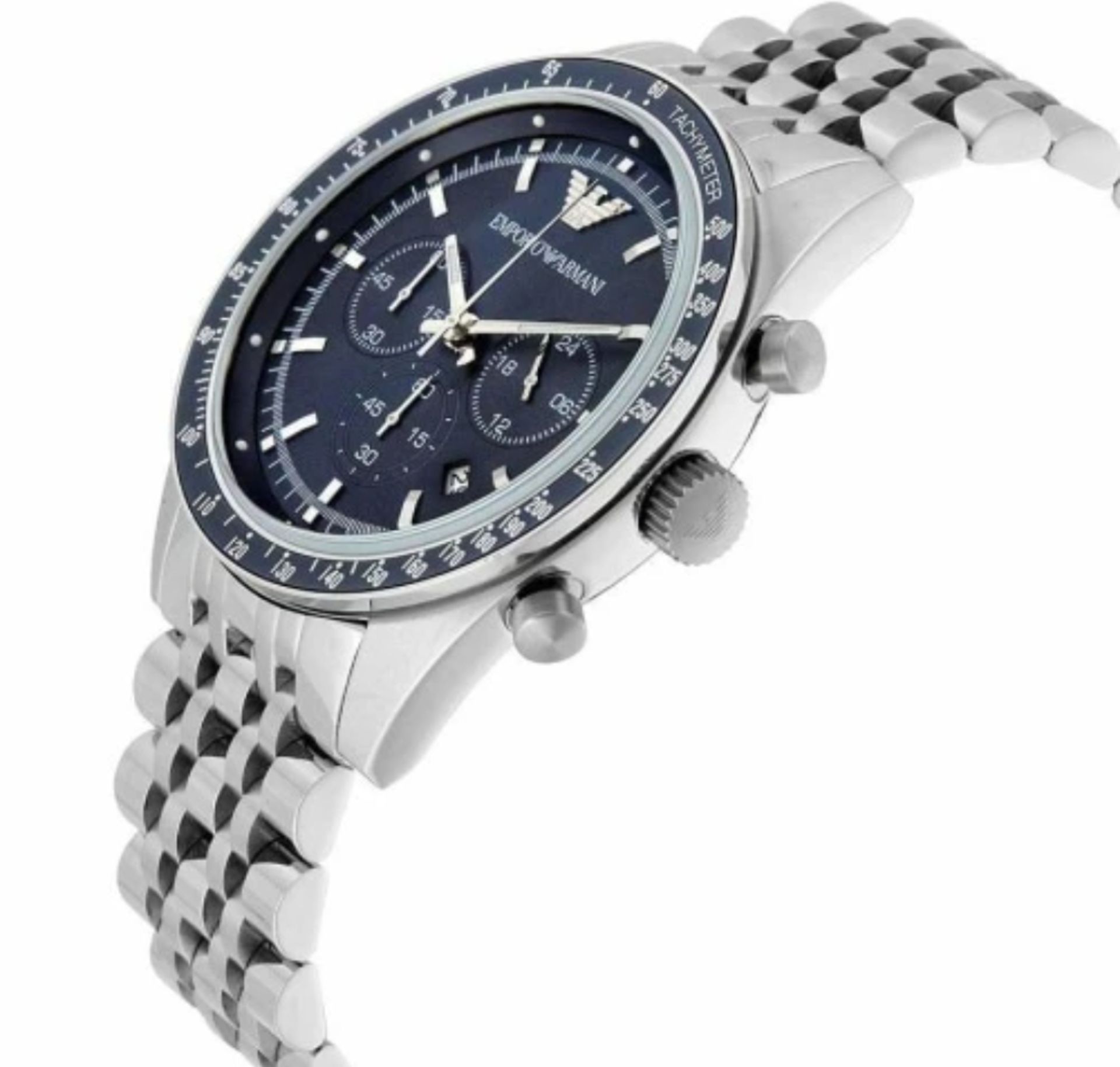 Emporio Armani AR6072 Men's Quartz Chronograph Designer Watch - Image 4 of 7