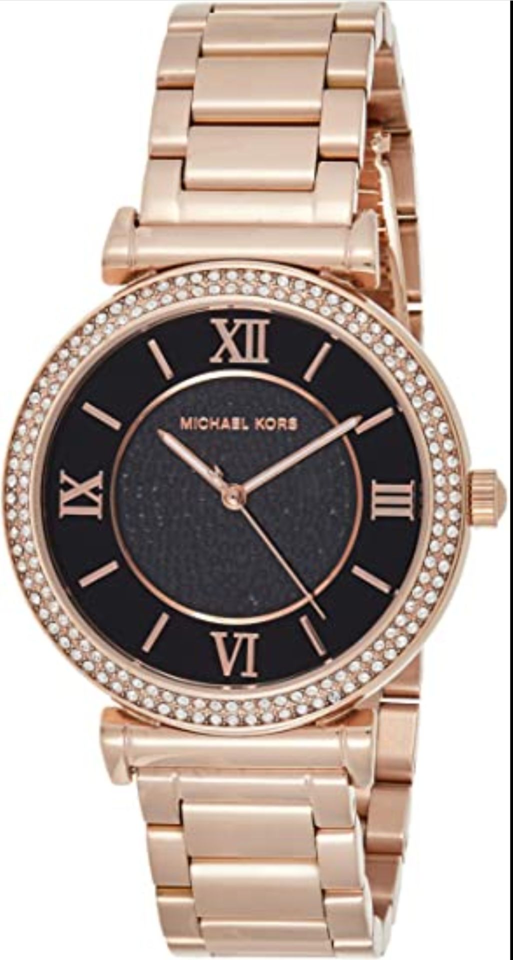 Michael Kors MK3356 Ladies Catlin Rose Gold Quartz Watch - Image 2 of 7