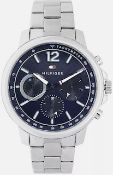 Tommy Hilfiger Men's Multi Dial Quartz Watch With Stainless Steel Strap 1791534