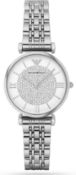 Emporio Armani Gianni T-Bar 32mm Ladies Quartz Designer Watch AR1925