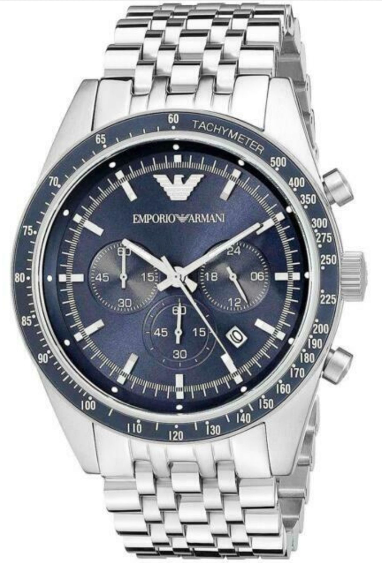 Emporio Armani AR6072 Men's Quartz Chronograph Designer Watch - Image 3 of 7