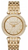 Michael Kors MK3398 Darci Gold-Tone Stainless Steel Ladies Watch