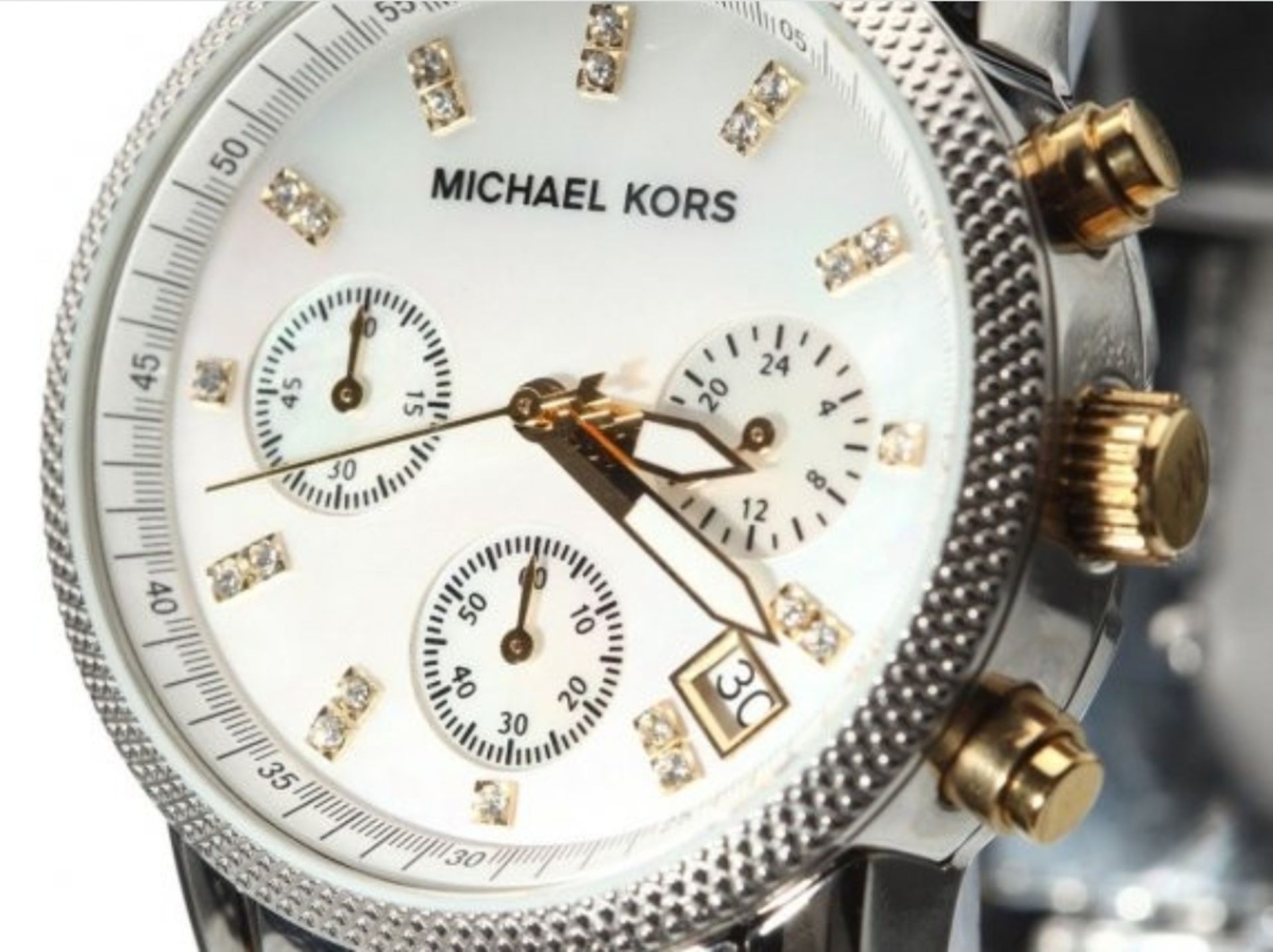 Michael Kors MK5057 Ladies Chronograph Ritz Watch - Image 5 of 7