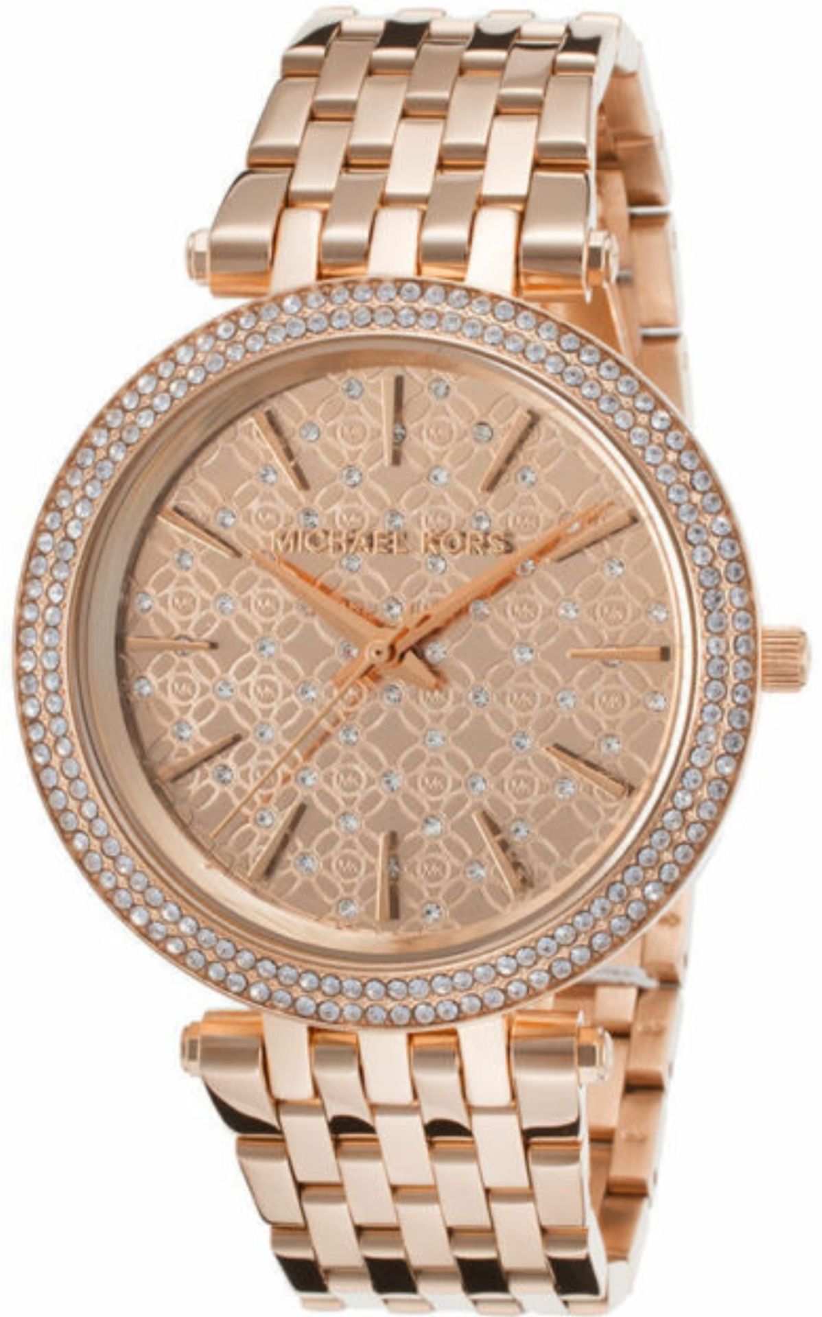 Michael Kors MK3399 Darci Rose Gold Crystal Bezel Ladies Watch - Image 2 of 7