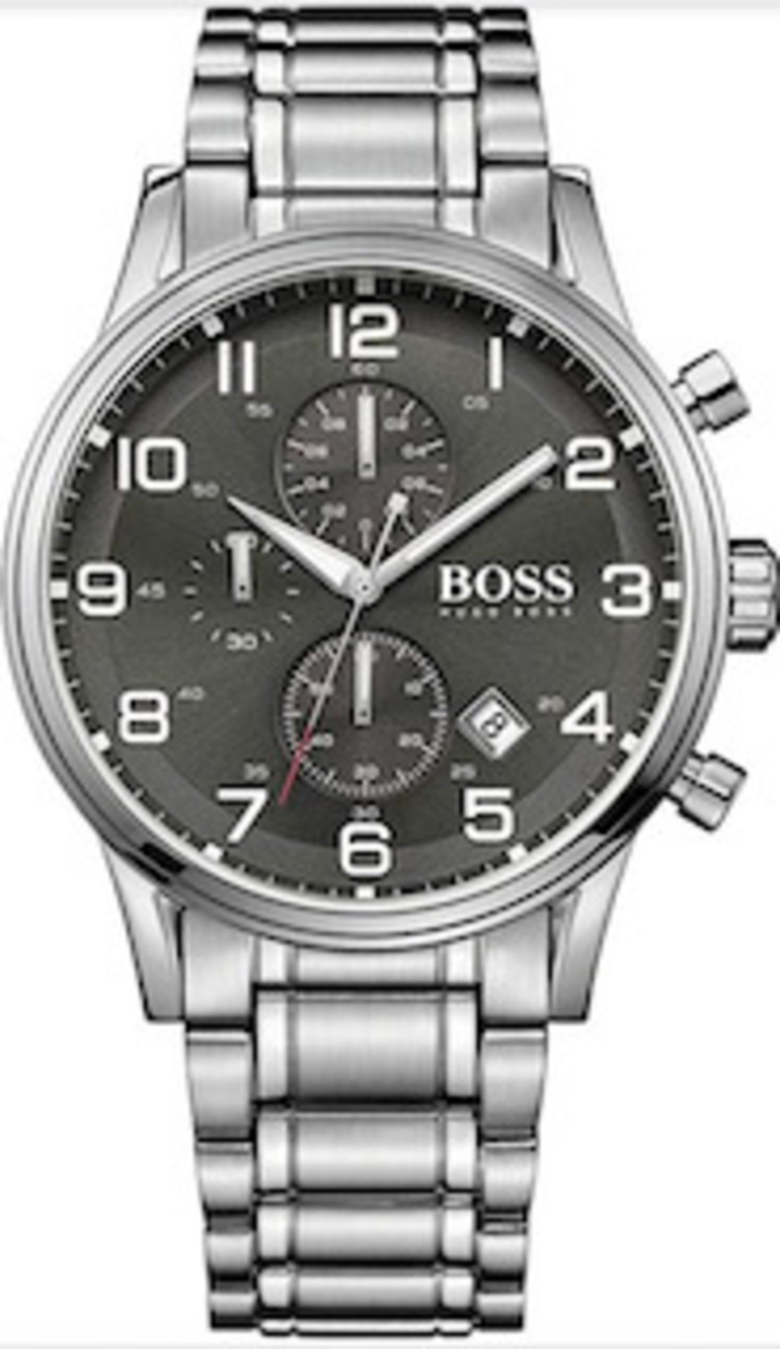 Hugo Boss Men's Black Aeroliner Multi-Functional Chronograph Watch 1513181