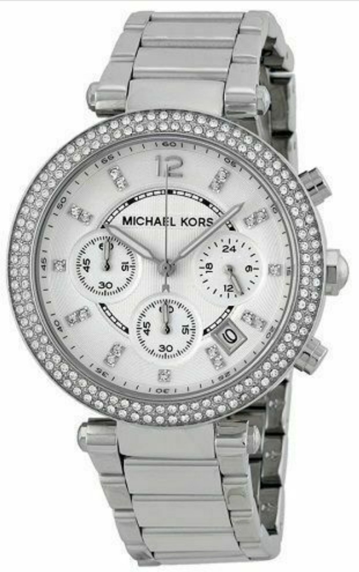 Ladies Michael Kors Parker Chronograph Watch MK5353 - Image 5 of 8