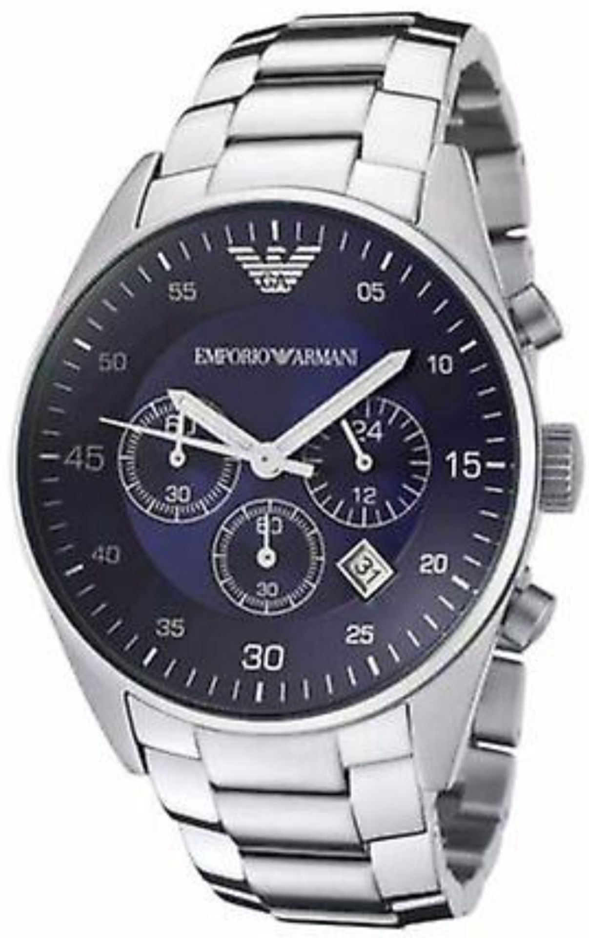 Emporio Armani AR5860 Quartz Men's Stainless Steel Chronograph Watch - Image 3 of 7