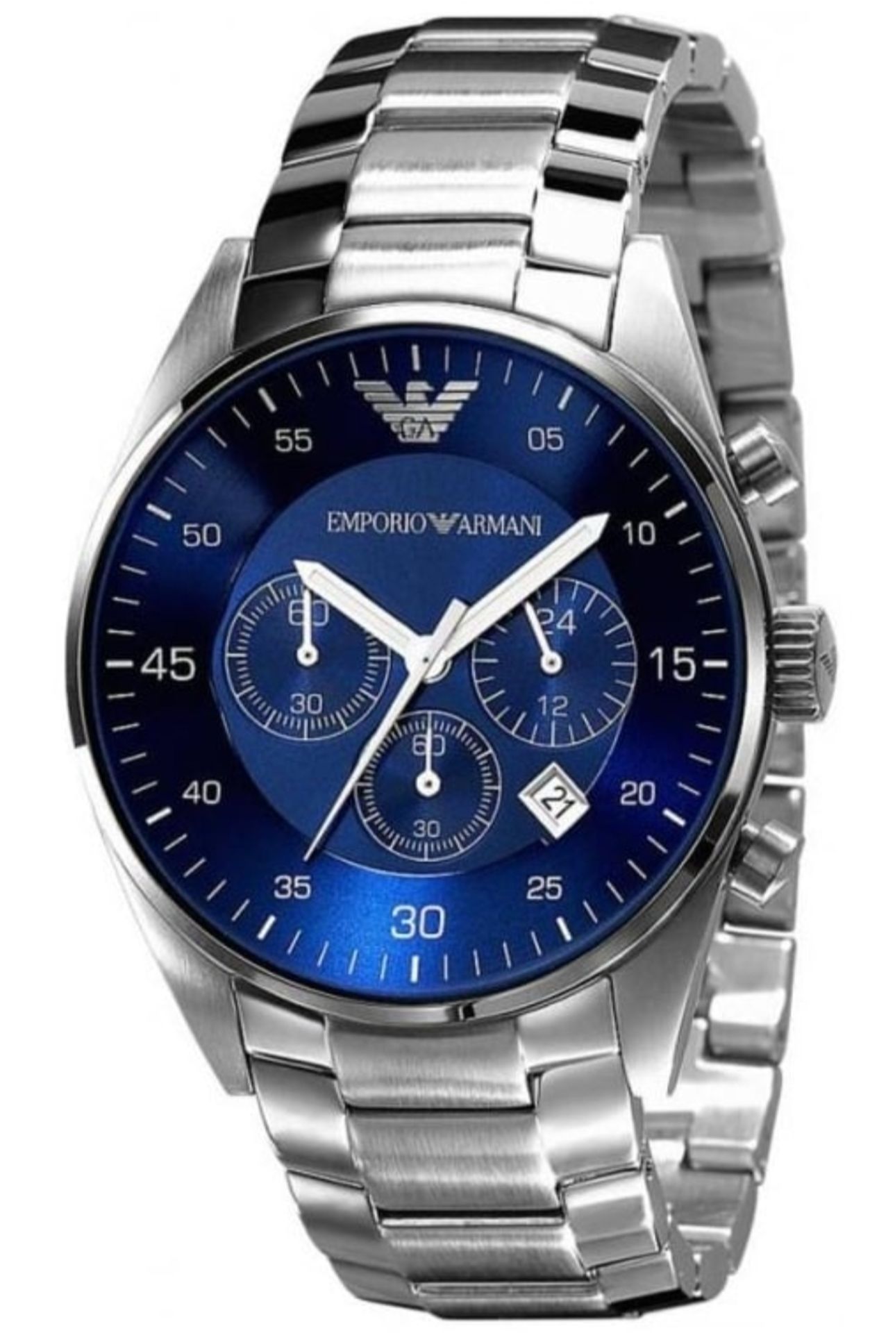 Emporio Armani AR5860 Quartz Men's Stainless Steel Chronograph Watch