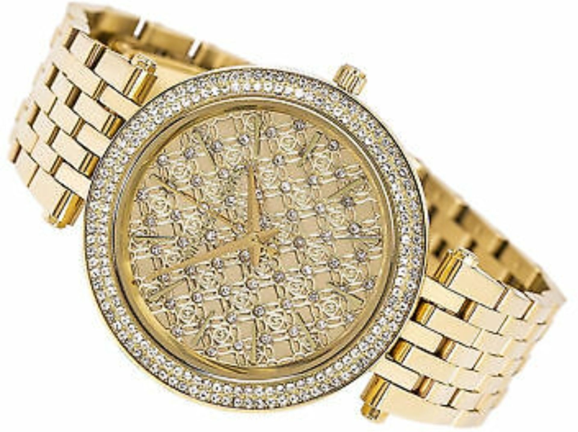 Michael Kors MK3398 Darci Gold-Tone Stainless Steel Ladies Watch - Image 5 of 6