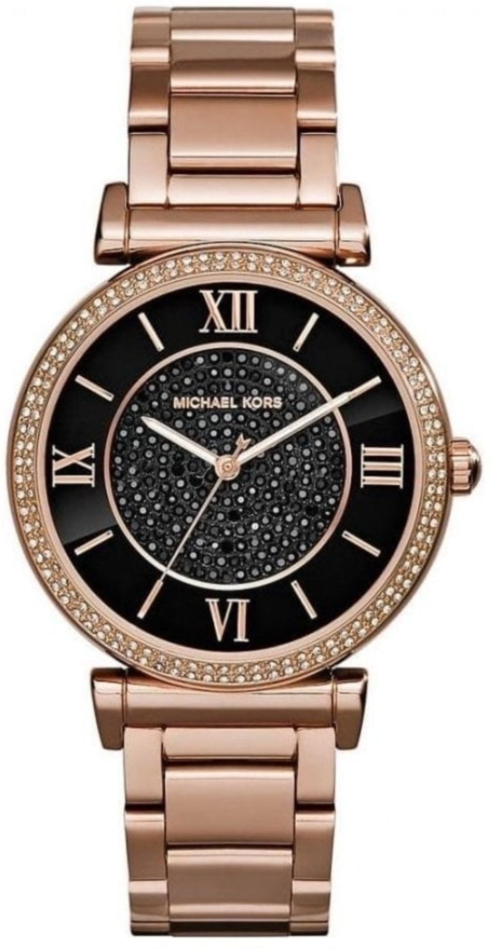 Michael Kors MK3356 Ladies Catlin Rose Gold Quartz Watch