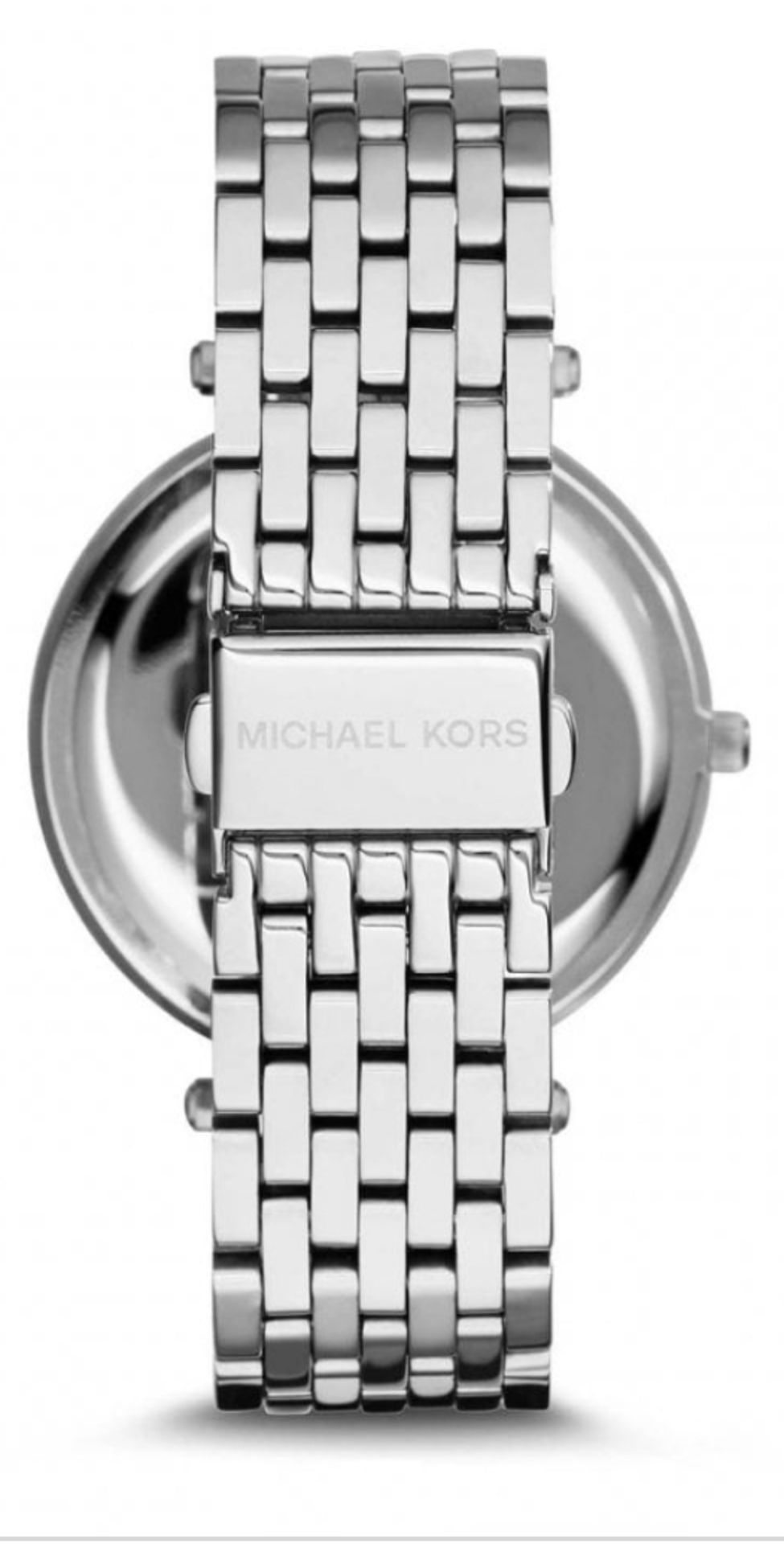 Michael Kors MK3352 Darci Pink & Silver Stainless Steel Ladies Watch - Image 6 of 8