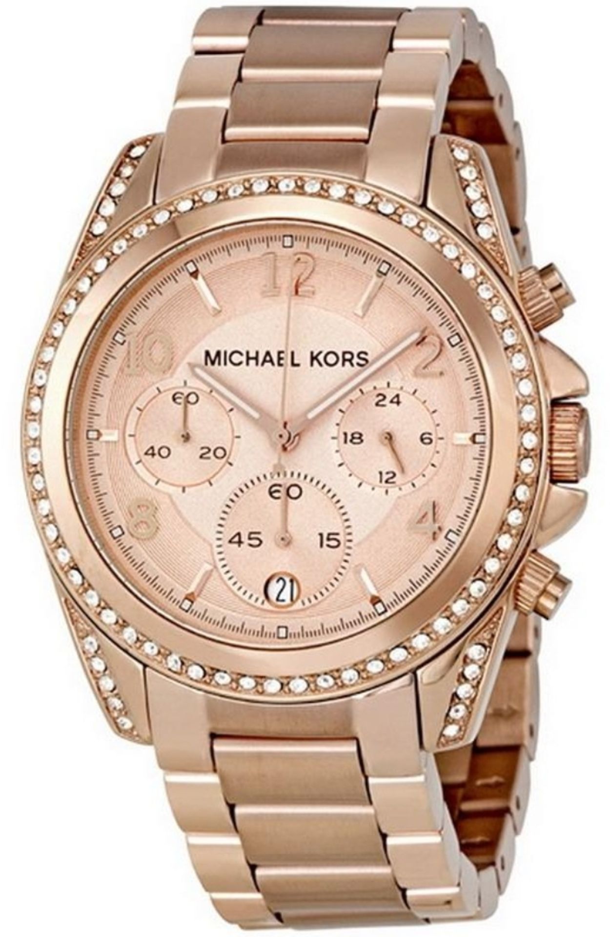 Michael Kors MK5263 Ladies Blair Chronograph Watch - Image 2 of 6