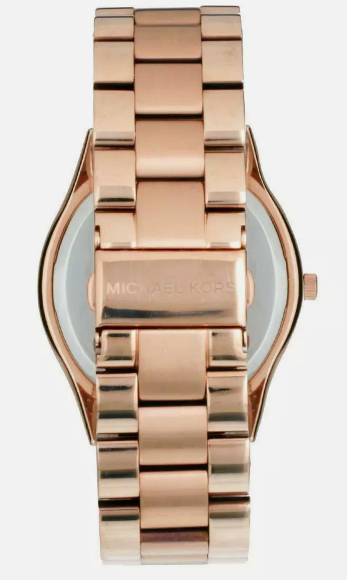 Michael Kors Mk3181 Ladies Rose Gold Slim Runway Watch - Image 2 of 5